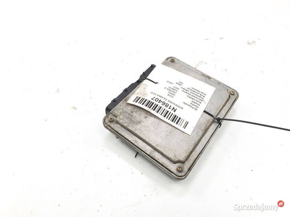 KOMPUTER SILNIKA ECU OPEL ZAFIRA A 09133269 Pozostałe kujawsko-pomorskie