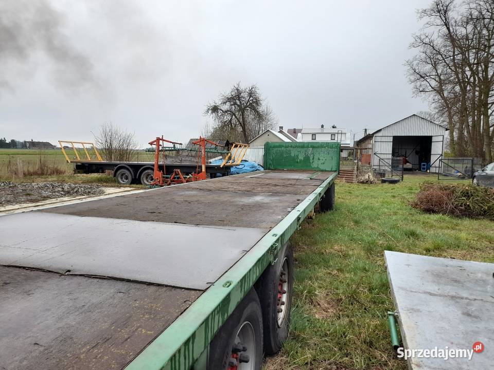 Naczepa platforma przyczepa wózek dolly Schmitz Curyn