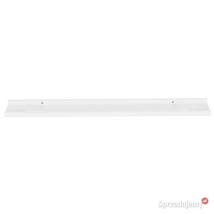 Półki ścienne 4 białe 100x9x3 WM326663