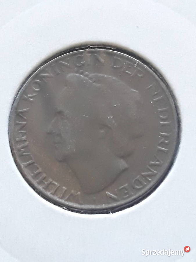 1 Cent Holandia 1948 r Wilhelmina 2 Konin
