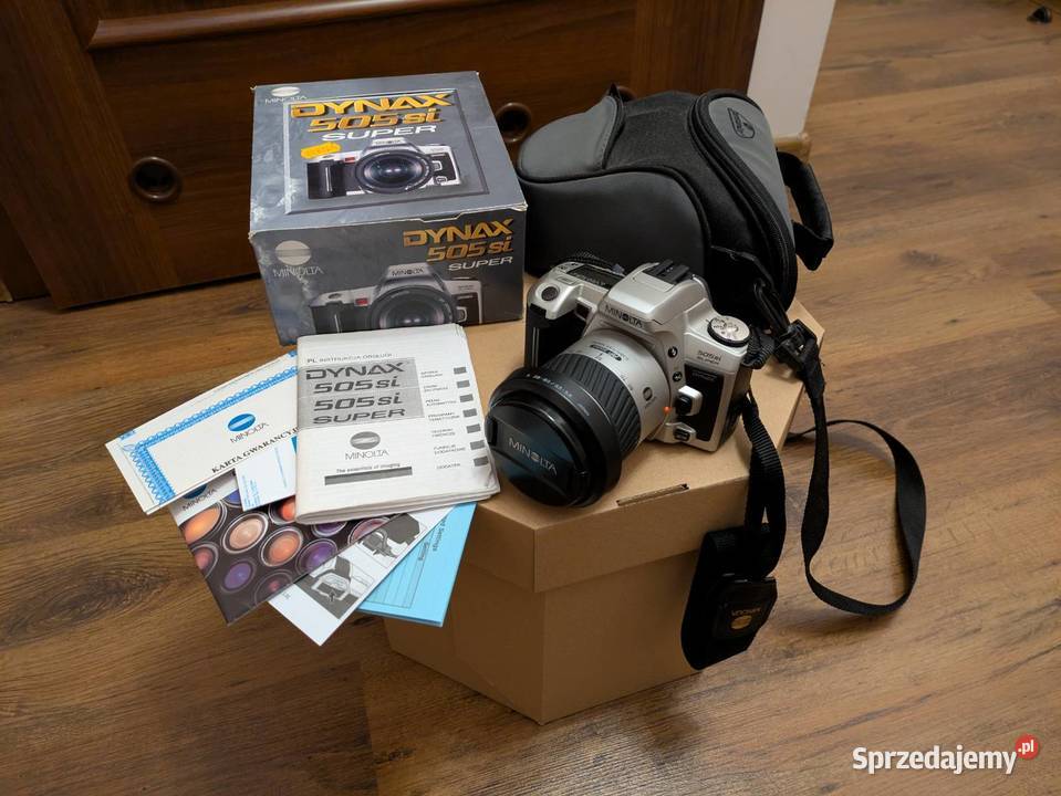 Aparat Minolta Dynax 505si Super mało używany Zamość