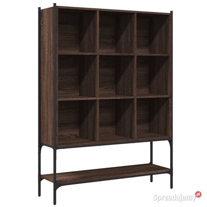Regał brązowy dąb 102x30x1415 materiał mazowieckie Warszawa