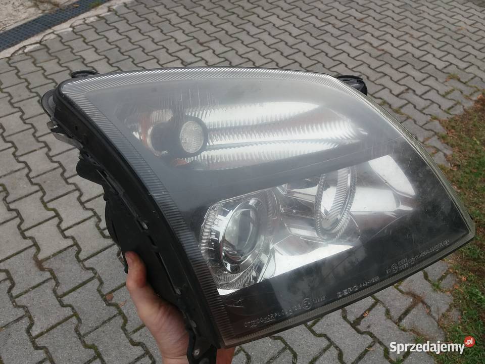 Opel Vectra C przedlift lampy reflektory przód Oświetlenie śląskie Poraj