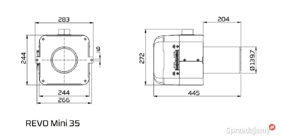 Palnik PELLSX REVO Mini R35