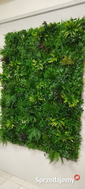 Piękna Dekoracyjna zielona ściana 3d 150x200 mazowieckie Warszawa