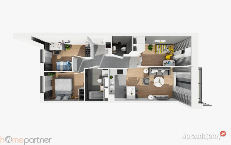 Do sprzedaży mieszkanie 6515m2 4 pok Wrocław al balkon sprzedam