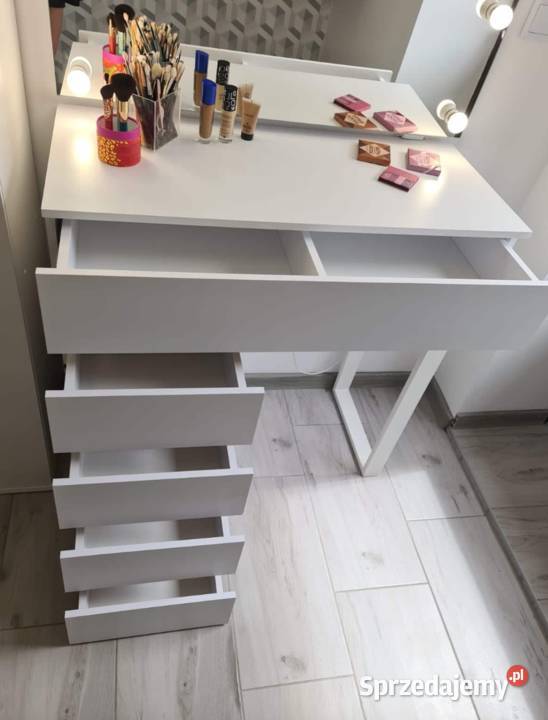 Toaletka hollywood KARO 120 SILVER do makijażu 98cm Warszawa