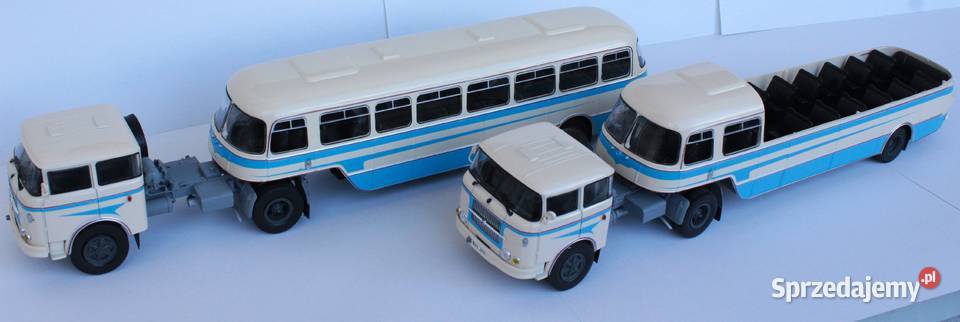 Skoda 706 RTTN plus KarosaNO80 dwa modele Modelarstwo Bielsko-Biała