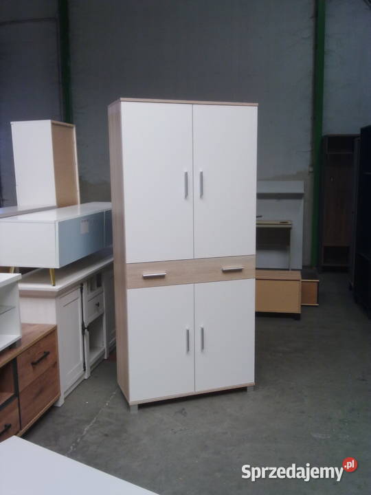 Nowa szafa 4D z szufladą 90x198x40 dąb
