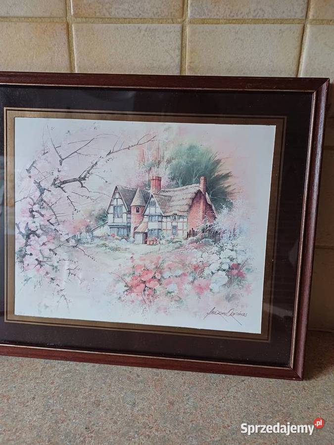 vintage obraz print Nowy Targ sprzedam