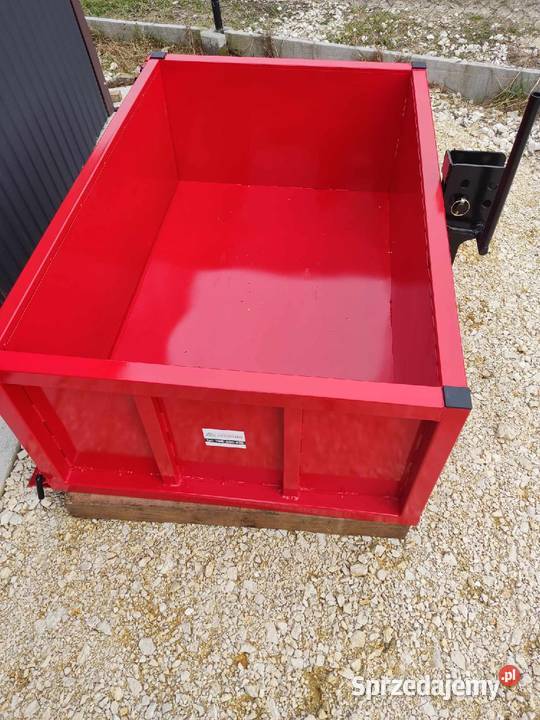 Skrzynia transportowa na tylni tuz załadunkowa nieuszkodzony
