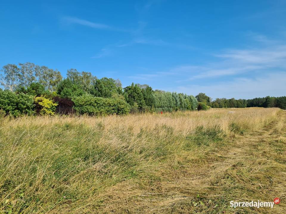 Budowlana z mediami na szlaku Jezioro Jagodne