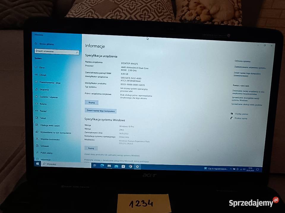 Laptop Acer 17 Acer Chocznia