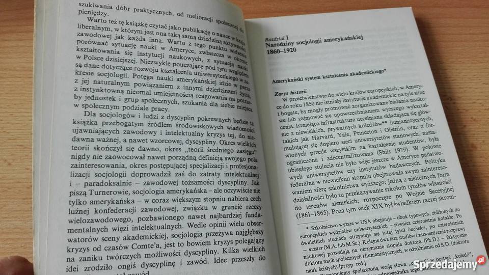 Socjologia amerykańska w poszukiwaniu tożsamości Gdańsk