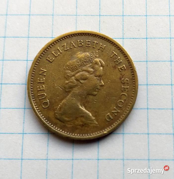 20 CENTÓW FIFTY CENTS 1977 HONG KONG Piszczac