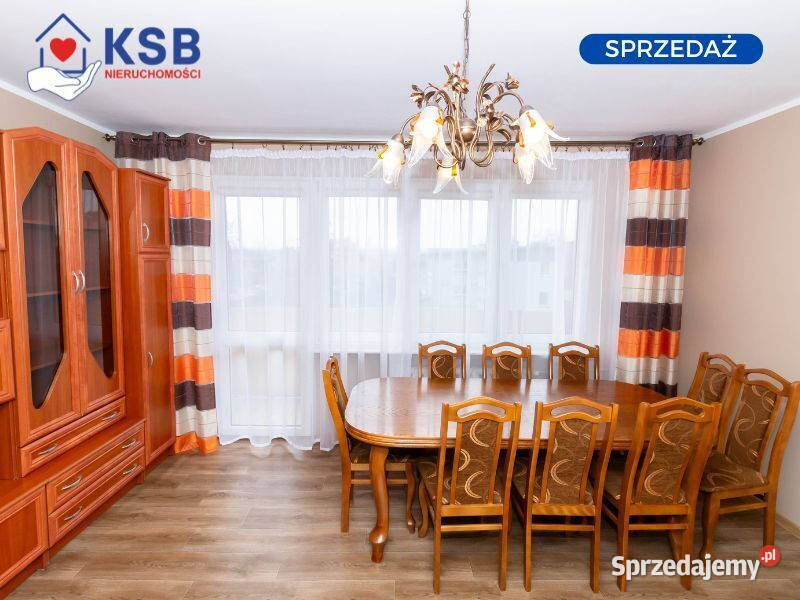 Widne mieszkanie Słowackiego 3 pokoje 6270m2 oddzielna kuchnia Ostrowiec Świętokrzyski