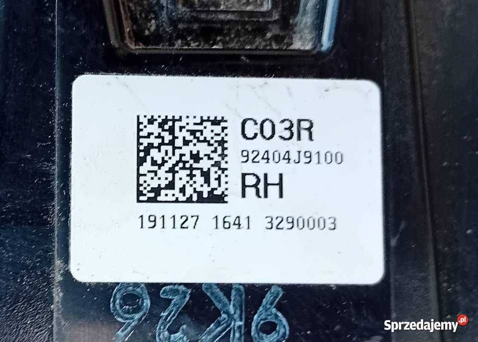 Hyundai Kona lampa tylna prawa Led Przeźmierowo