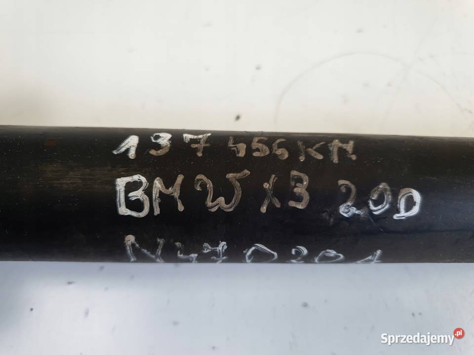 BMW X3 E83 20d N47D20A WAŁ NAPĘDOWY PRZDÓD osobowe