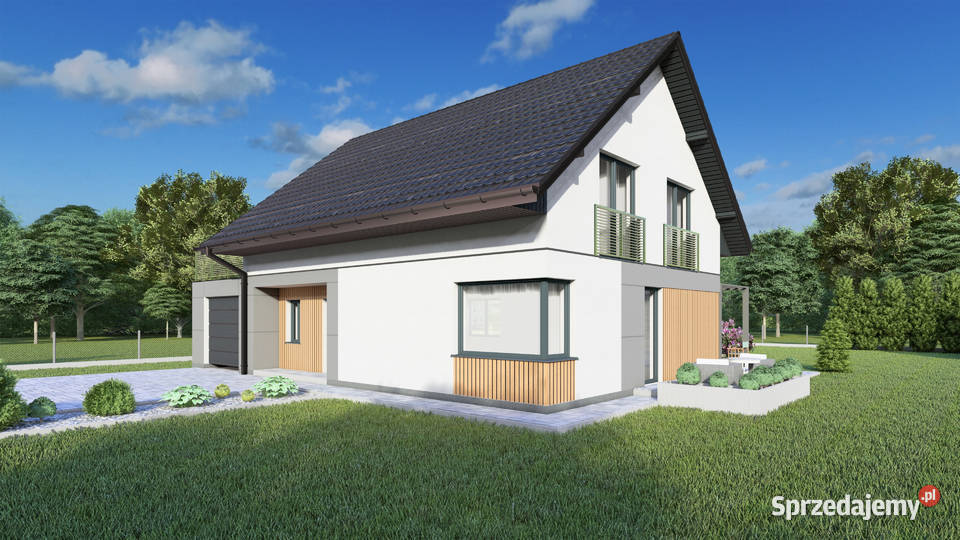 Projekty elewacji domów Wizualizacje Białystok sprzedam