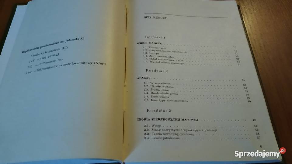 Spektrometria masowa w chemii organicznej twarda Gdańsk