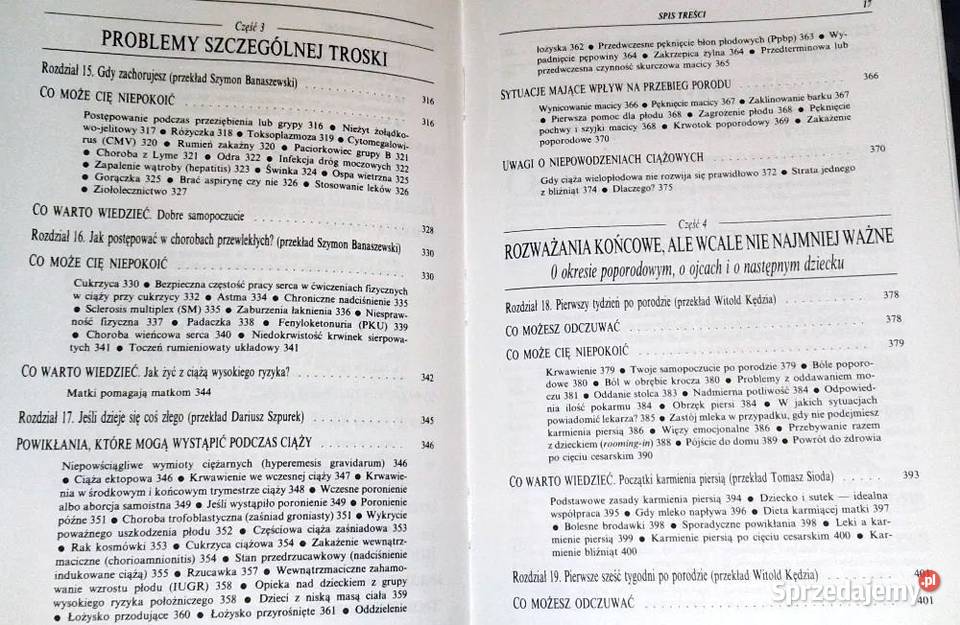 W oczekiwaniu na dziecko A Eisenberg H Murkoff lubelskie Chełm sprzedam