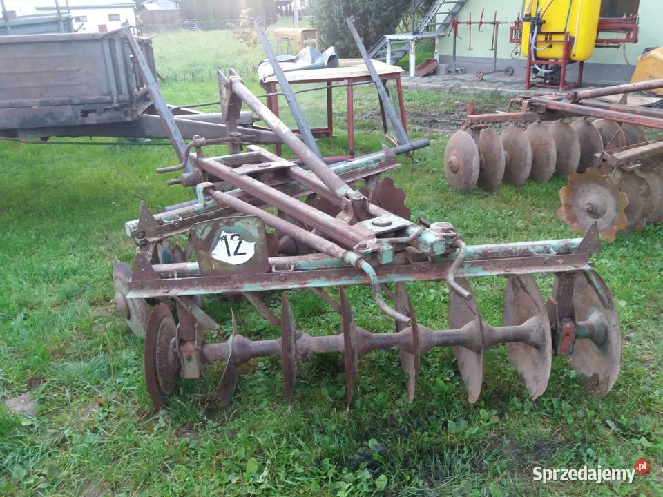 Brona talerzowa 8x2 Polska nieuszkodzony Agregaty Maszyny rolnicze Jasło