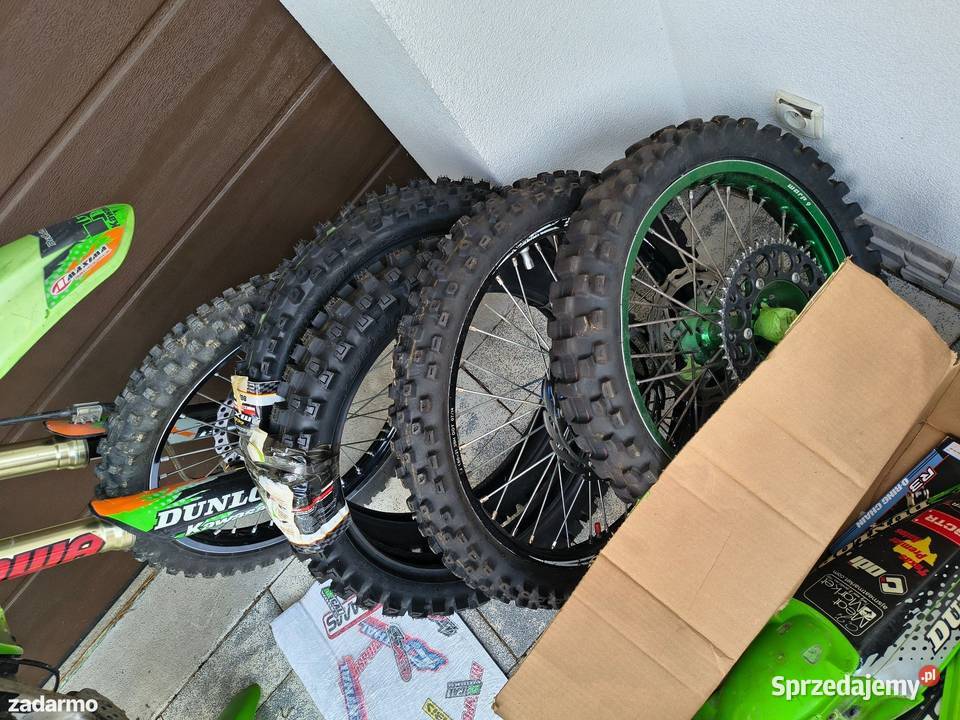 Kawasaki kx 250f osłony opony koła Plastiki Brzostek