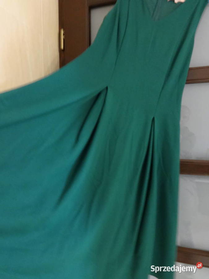 Przepiękna zielonomorska sukienka REVIEW Tomaszów Mazowiecki sprzedam