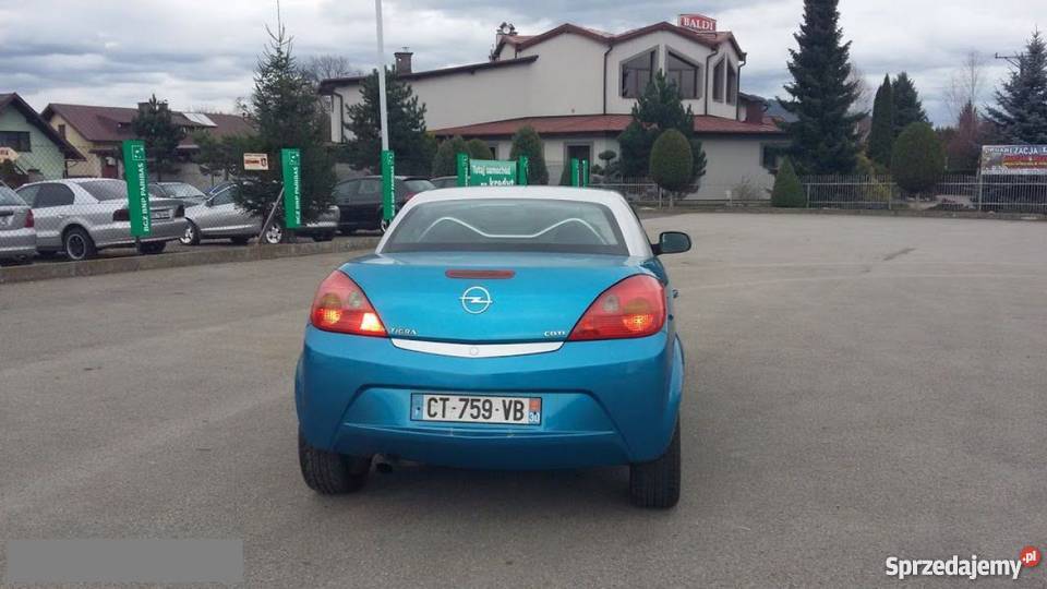 Sprzedam Opel Tigra niebieski ABS Skoczów sprzedam