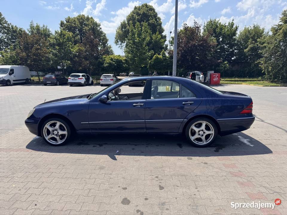 Mercedes w220 benzyna gaz światła przeciwmgielne 220 dolnośląskie Oleśnica