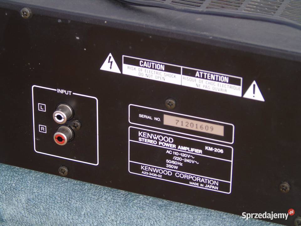 Wzmacniacz Kenwood 206 mocna 2x 150 wat WYSYŁKA Jasło