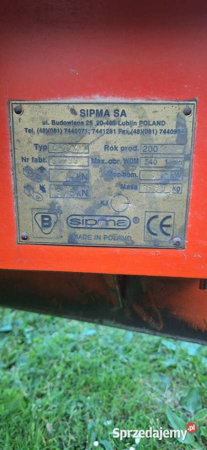 Prasa kostkująca sipma Izbica