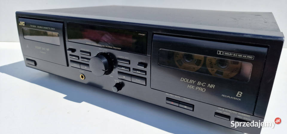 Magnetofon JVC TDW216 Stereo Cassette Deck Międzychód sprzedam