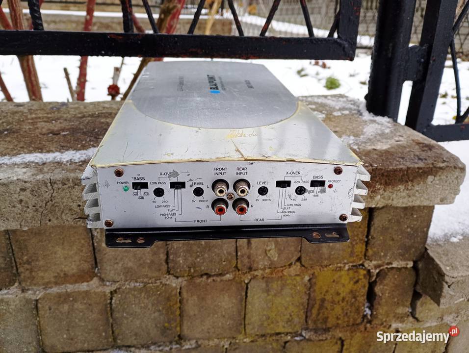 Wzmacniacz samochodowy 4 kanałowy Blaupunkt GTA Blaupunkt Wzmacniacze śląskie sprzedam
