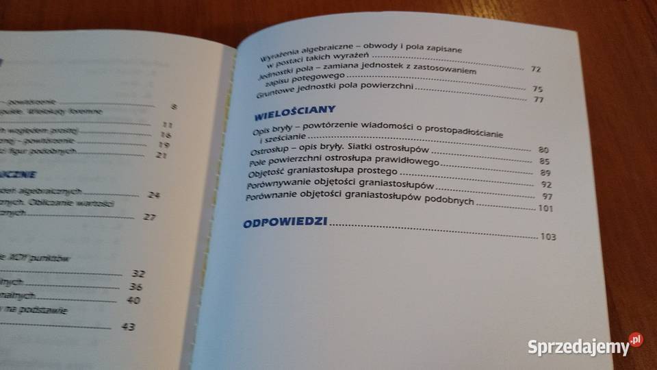 Cztery pory roku w matematyce podręcznik klasa 6 Gdańsk