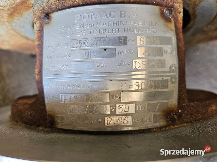 Pompa wysokociśnieniowa 19 Krotoszyn