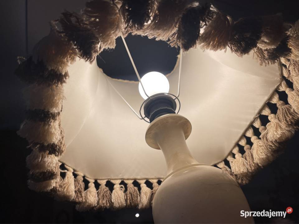 Lampka Lampa 73 z marmuru przedwojenna Bystrzyca Kłodzka sprzedam