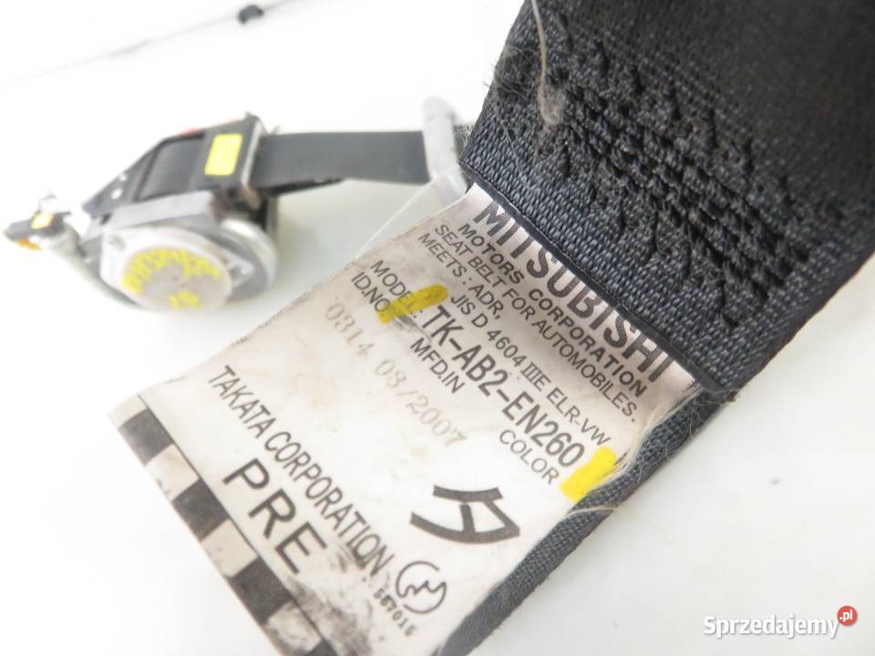 PAS LEWY PRZEDNI MITSUBISHI OUTLANDER I CUW