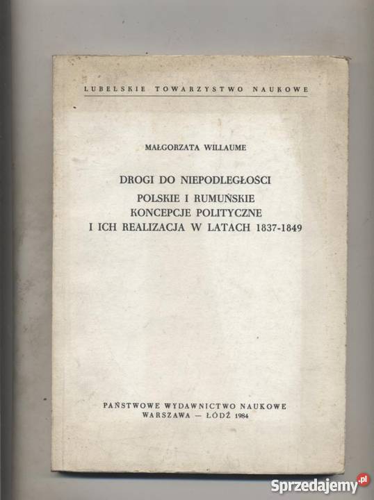 Drogi do niepodległości Polskie i Rumuńskie Szczecin sprzedam