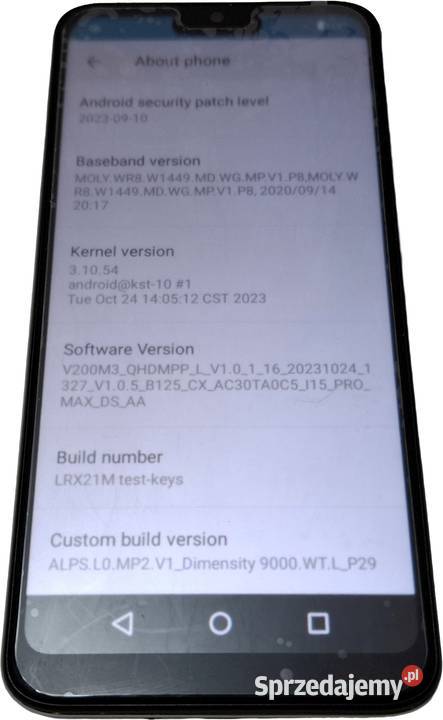 Smartfon i15 Pro biały Elektro