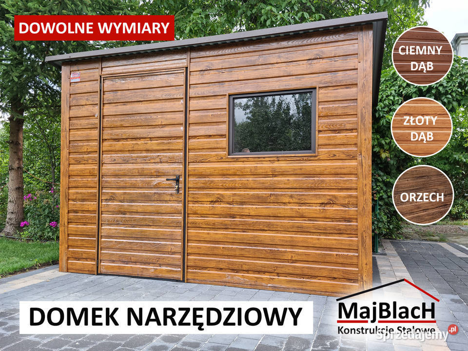 Garaż Blaszany Schowek na Narzędzia Garaże Pozostałe