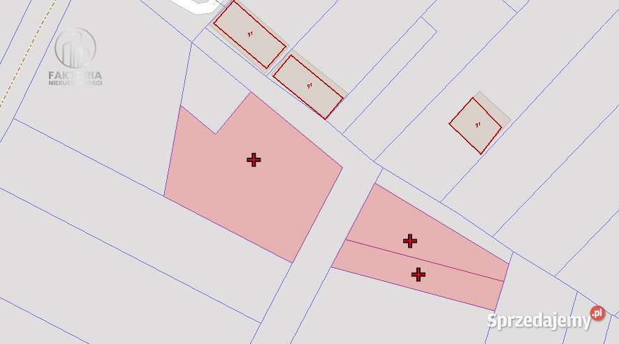 Działka do sprzedania Krynki 11 Listopada 900m rekreacyjna
