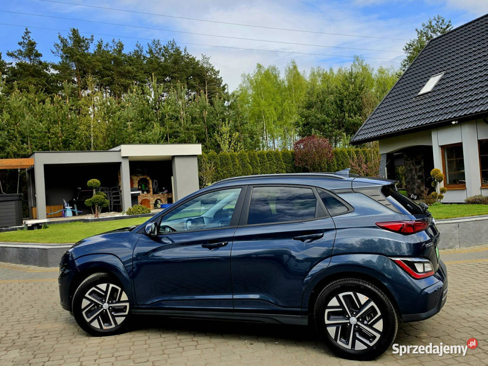 Hyundai Kona Electric 39kWh Premium Iwłaściciel gniazdo AUX Skępe