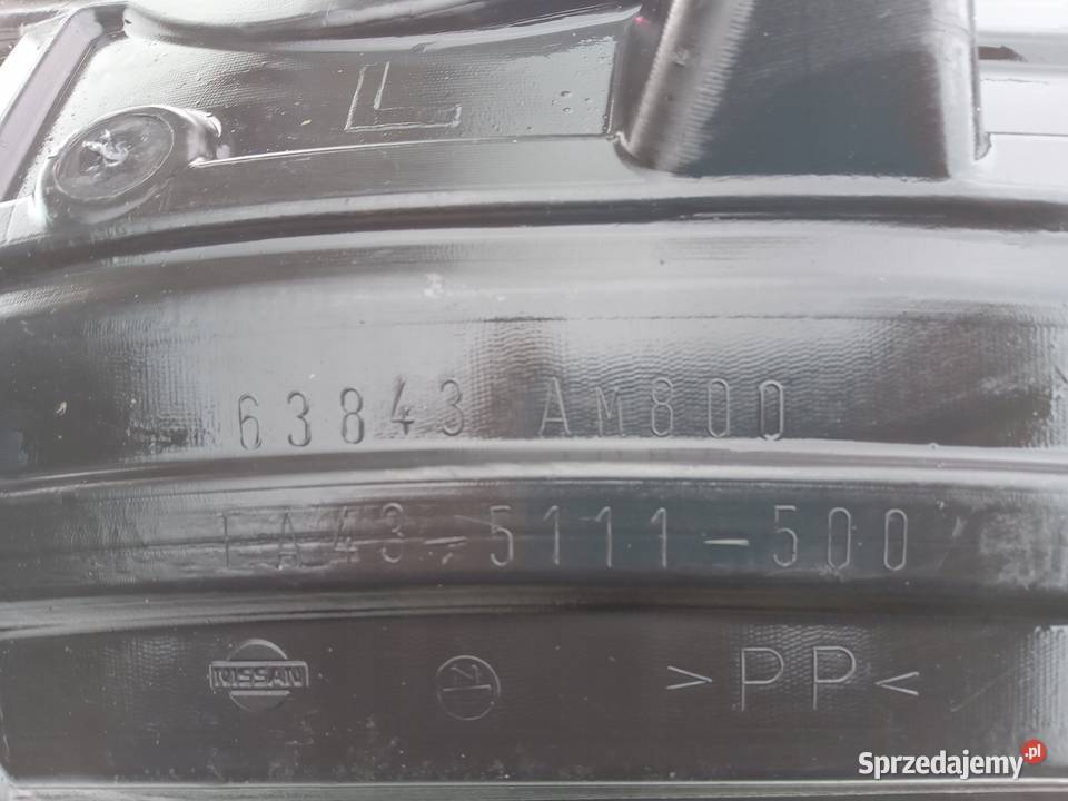 NADKOLE LEWY PRZÓD CZĘŚĆ TYLNA INFINITI G35 0307 Nowy Tomyśl