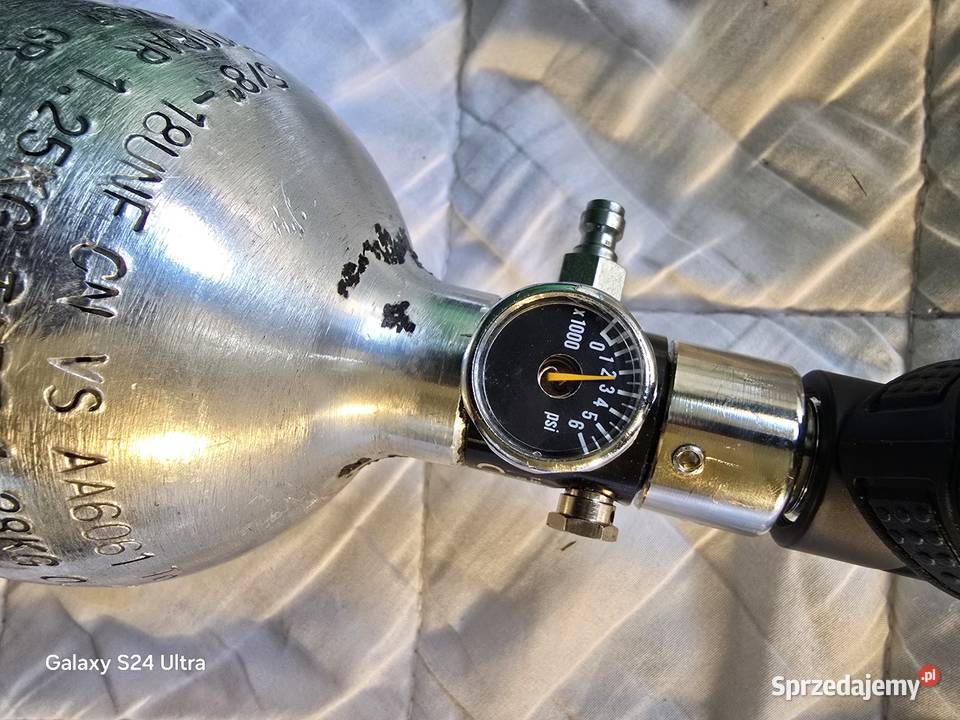 Paintball marker gryphon FX karton kulek zestaw
