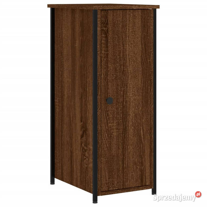 Szafki nocne 2 brązowy dąb 32x42x80 WM825972 Warszawa
