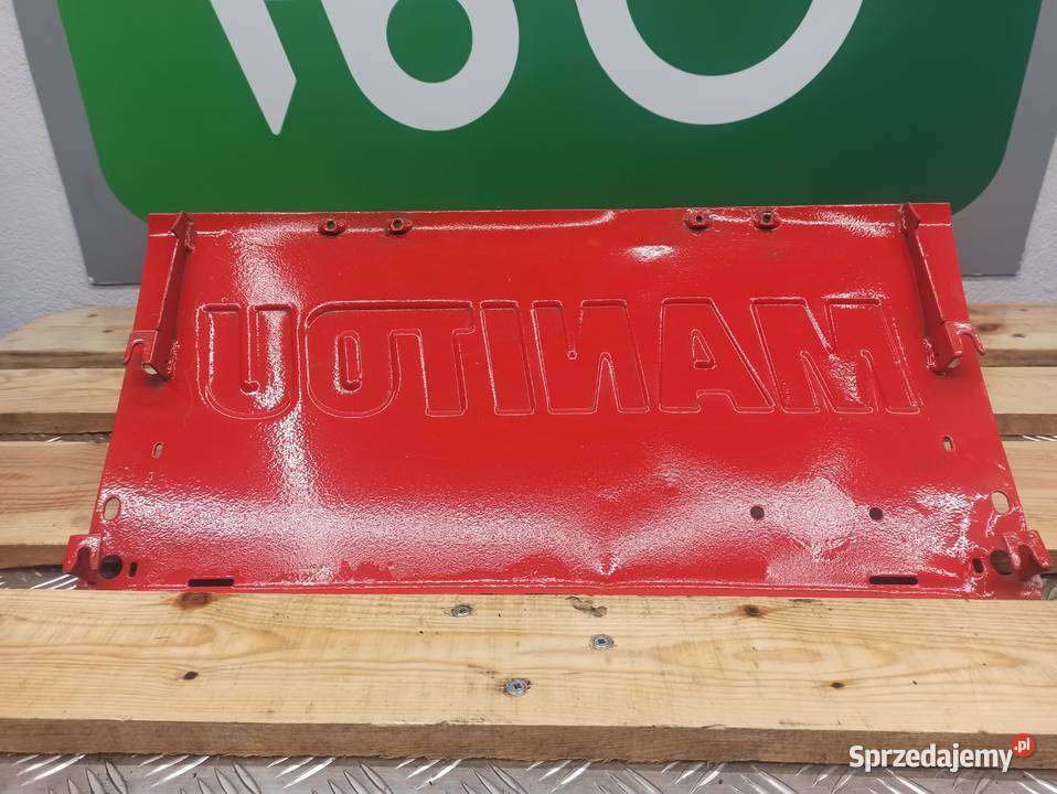 Osłona metalowa Manitou MLT Logo wielkopolskie Wilkowo