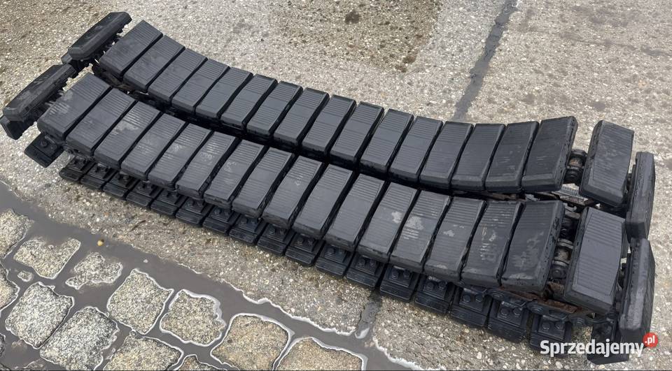 Gąsienica z gumowymi klepkami do mini koparki Chojnów