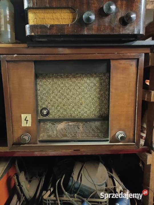 STARE RADIO DREWNO BLAUPUNKT AEG PIONIER Antyki Warszawa
