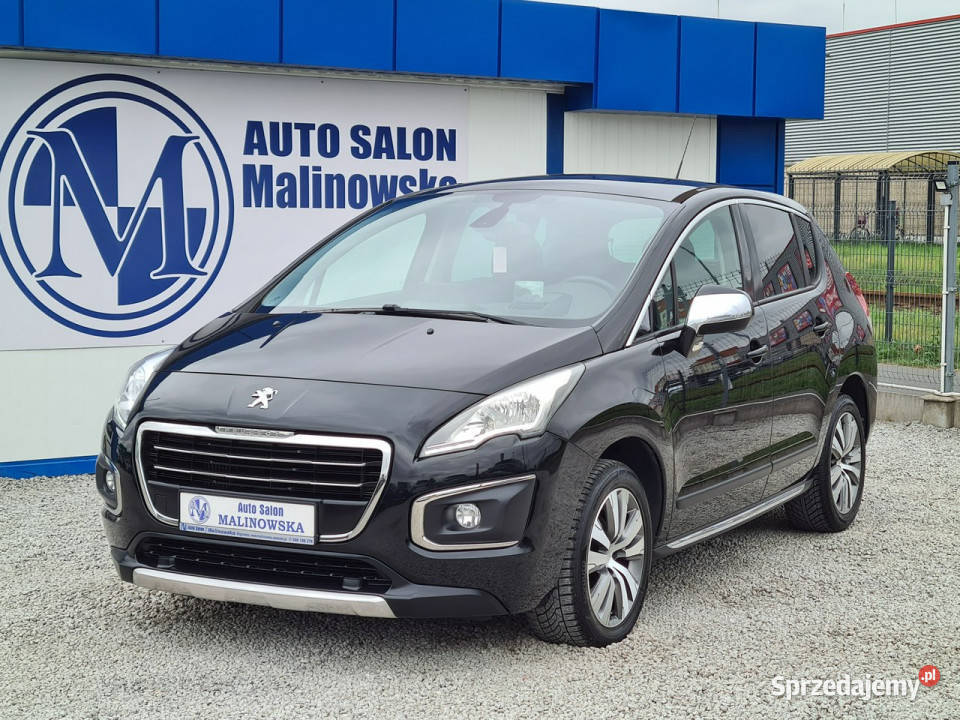 Peugeot 3008 SzklanyDach Navi PDC Kamera HeadUp światła przeciwmgielne 3008 Wągrowiec